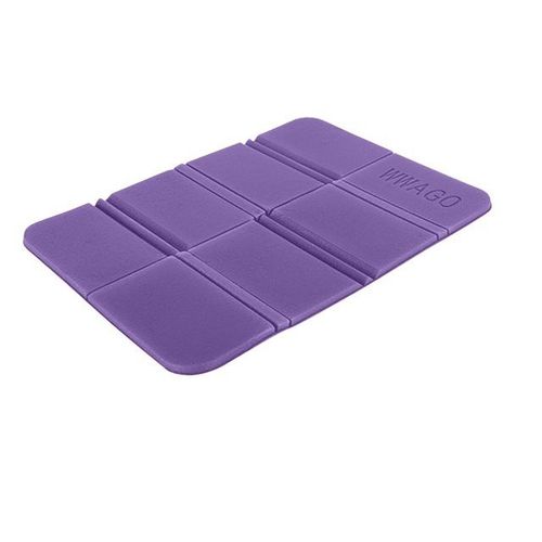 Tapis Pliant Siège Touristique Imperméable Petit Coussin De Pique-Nique Wwago Xpe Portable Camping Tapis Plage Anti-Saleté Ultraléger Oreiller - Type Violet-385x275x8mm