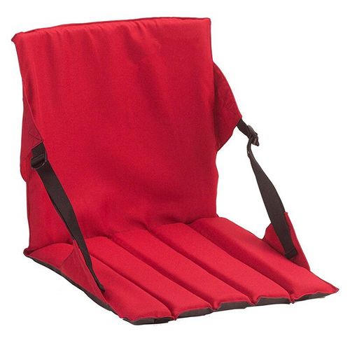 Chaise De Camping Portable,Tabouret Pliant Ultraléger,Plage Pique-Nique Pêche Barbecue Coussin Sièges Confortables Avec Dossier Meubles Doux - Type Rd-44x44cm