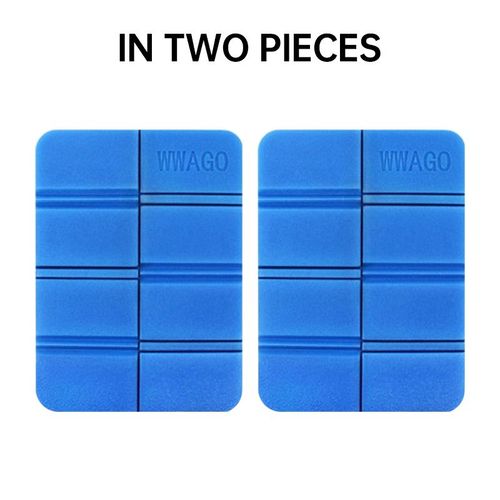 Coussin En Mousse Pour Camping,Portable,Résistant À L'humidité,Étanche,Pliable,Xpe,Siège De Plage,Étudiants En Plein Air - Type 2pcs