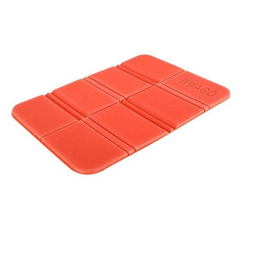 Tapis Pliant Siège Touristique Imperméable Petit Coussin De Pique-Nique Wwago Xpe Portable Camping Tapis Plage Anti-Saleté Ultraléger Oreiller - Type Orange-385x275x8mm