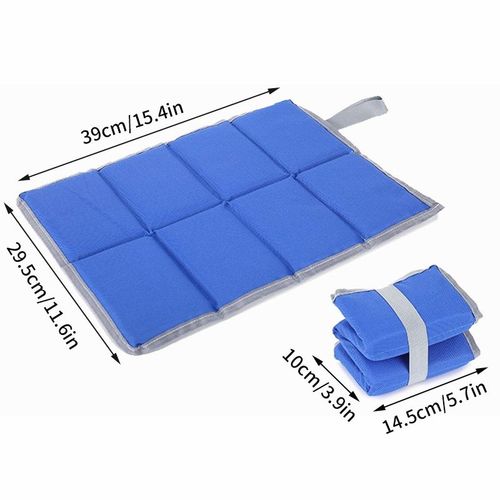 Tapis De Siège De Camping Pliant,Coussin En Tissu Oxford,Tapis De Siège Isolant Thermique,Ultraléger,Pour La Plage,La Randonnée,Empêche La Saleté - Type S4