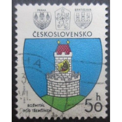 Tchecoslovaquie N°2381 Rozmital Pod Tremsinen Oblitéré