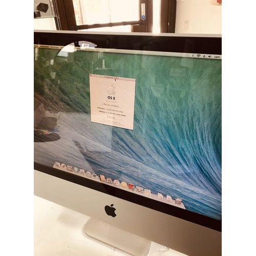 Apple iMac 21" A1115 Intel Core 2 Duo - Ram 4 Go - DD 320 Go