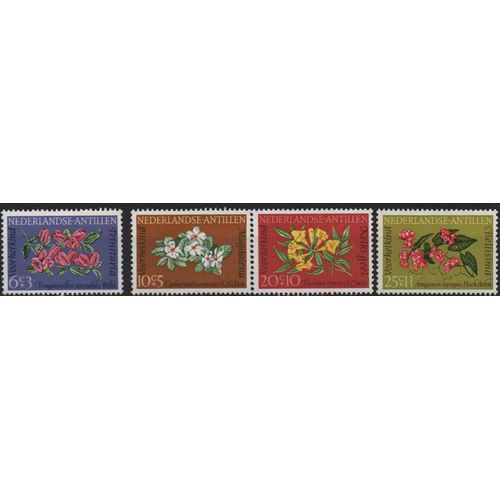 Antilles Néerlandaises Timbres Pour L'Enfant 1964
