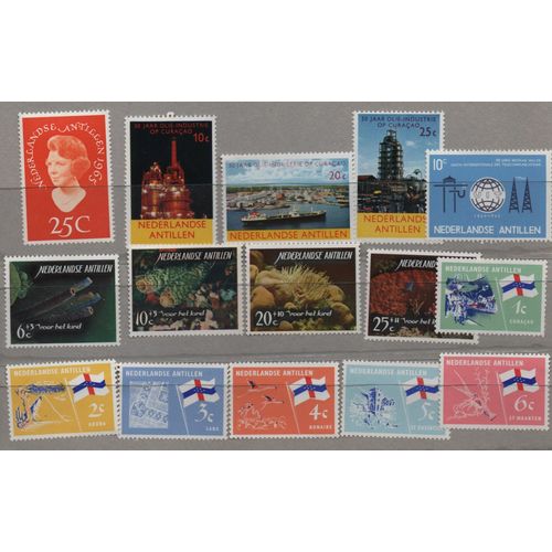 Antilles Néerlandaises Timbres Année Complète 1965