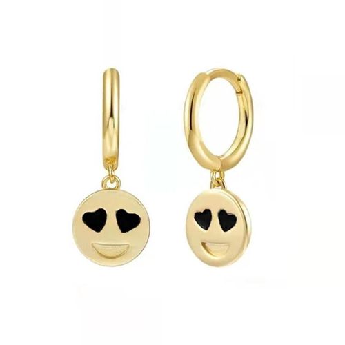 W0419-Black - Petit Cerceau Pendentif En Zircon Cz Noir/Goutte/Boucles D'oreilles Pour Femmes Cercle Rond Piercing Oreille Anneau Bijoux Pendientes Aretes Cadeaux