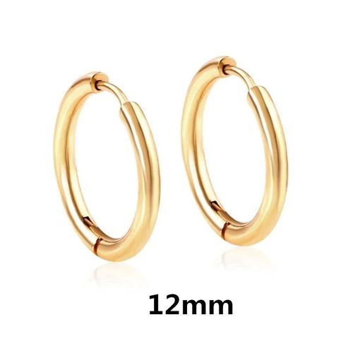 Gold Color - Boucles D'oreilles Punk Croix Épée Pendentif,Cerceaux En Acier Inoxydable Pour Femmes Et Hommes,Accessoires Non Ternissants,Bijoux Vintage,Cadeau Arete