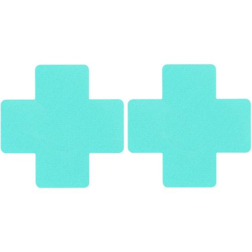 Lot De 4 Paires De Cache-Tétons En Forme De Croix Pour Femme,Autocollants,Cache-Tétons Sexy,Cache-Tétons Pour Femmes,Robes De Soirée,Bikinis,Bleu Lac,8 Cm