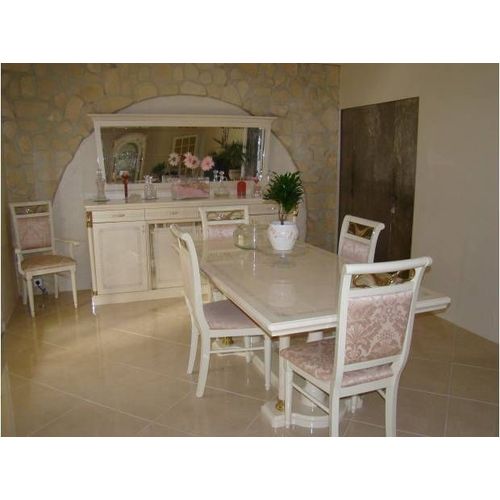 Ensemble Salle À Manger, Canapé Château D'Ax Cuir Et Table Basse
