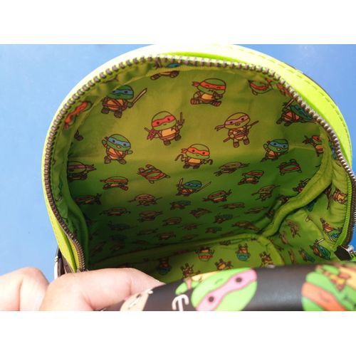 NICKELODEON - Les Tortues Ninja - Mini Sac à dos LoungeFly (NEUF)