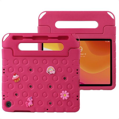 Imoshion Coque Kidsproof Avec Poupées Amovibles Samsung Galaxy Tab A9 Plus Rose