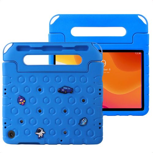 Imoshion Coque Kidsproof Avec Poupées Amovibles Samsung Galaxy Tab A9 Plus Bleu