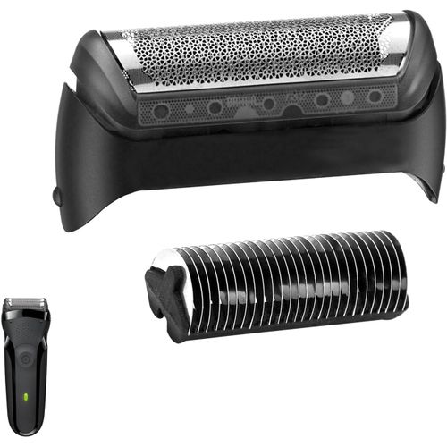 KALANKA-Grille Rasoir Serie 3,Tete De Rasoir Serie 3,Serie 5,Remplacement De Rasoir, Têtes De Rasoir Compatible Avec BRAUN Série 10B 1 190 180 170