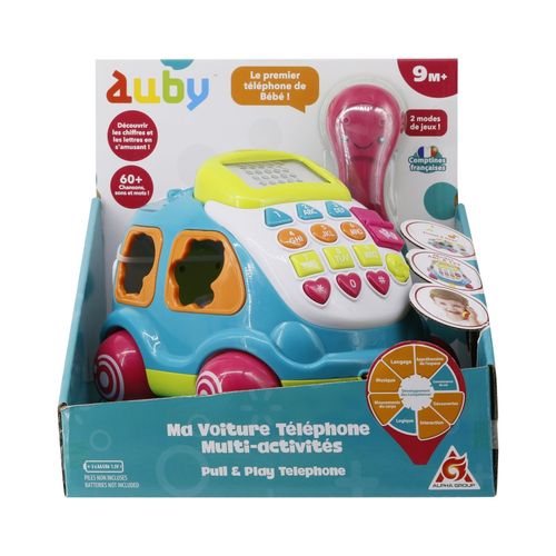 Auby Ma Voiture Téléphone Multi-Activités