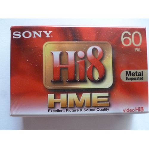 Cassette Sony video HI8 HME