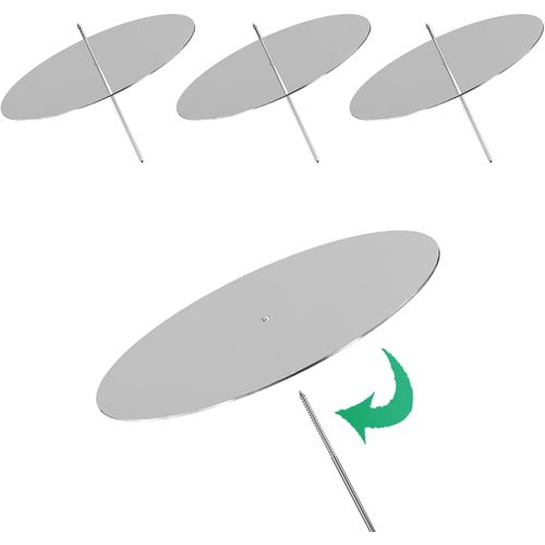 KALANKA-Bougeoirs Lot de 4, bougeoir Noël de l'avent,Porte Bougie Decoration Noël, Bougeoir pour Bougies de l'Avent, Support Bougie en Métal pour décorer des couronnes