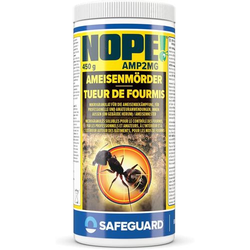 KALANKA-Granulés Anti-Fourmis 450g ¿ Appât Inodore pour Intérieur & Extérieur ¿ Cible la Fourmilière ¿ Insecticide Puissant à Action Retardée