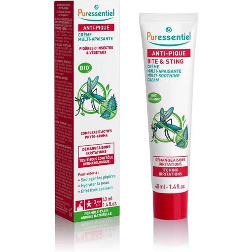 Kalanka-- Anti Pique - Crème Multi-Apaisante - Piqûres D'insectes Et De Végétaux - Actif 100 Pourcent D'origine Naturel - Effet Frais - Calme Démangeaisons Et Irritations - 40 Ml 
