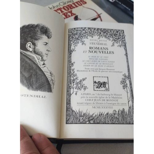 Henry Beyle Stendhal Romans Et Nouvelles Tome 1er