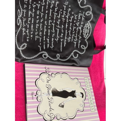Lulu Guinness put on your pearls , girls!