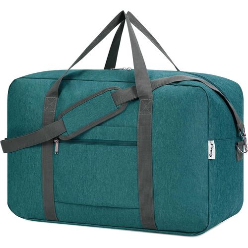 KALANKA-Sac de Voyage Bagage Cabine Grande Pliable Sac Valise Sac Weekend Sac de Sport pour Homme Femme