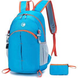 KALANKA-Sac à Dos Voyage Cabine Avion 40x30x15 British Airways Wizzair Imperméable Bagage Cabine Nylon Sac de Sport Sac Weekend Bagage a Main Petit Sac à Dos Décontracté pour Femme Homme Bleu