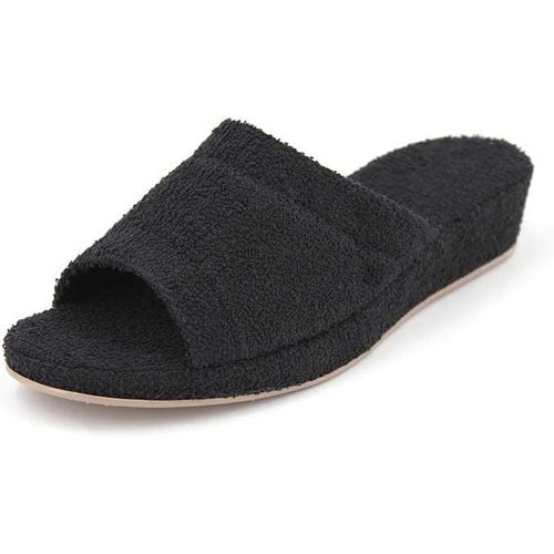 Kalanka-Chaussons À Talon Compensé Sandales Compensées Femme Confortable Pantoufles Été Éponge
