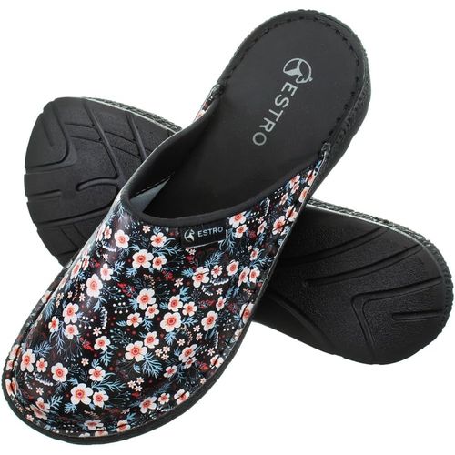 Kalanka-Pantoufles Femme Chausson Chaud - Chausson Feutre Femme Mules Feutre Avec Semelle Antiderapante F03