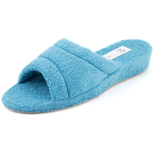 Kalanka-Chaussons À Talon Compensé Sandales Compensées Femme Confortable Pantoufles Été Éponge
