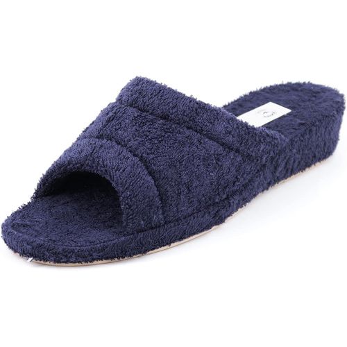 Kalanka-Chaussons À Talon Compensé Sandales Compensées Femme Confortable Pantoufles Été Éponge