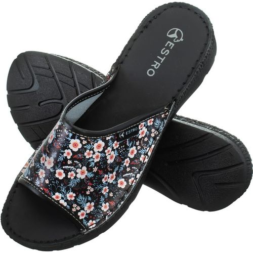 Kalanka-Pantoufles Femme Chausson Chaud - Chausson Feutre Femme Mules Feutre Avec Semelle Antiderapante F03