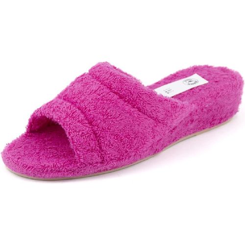 Kalanka-Chaussons À Talon Compensé Sandales Compensées Femme Confortable Pantoufles Été Éponge