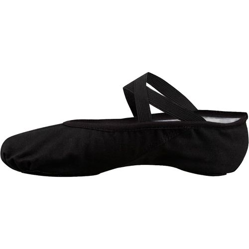 Kalanka-Demi Pointe Pantoufle De Ballet Rose Et Noir Chaussures De Danse Pour Enfants, Adulte
