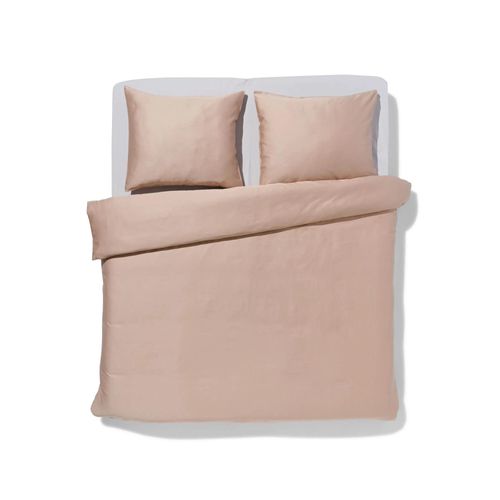 Hema Housse De Couette Satin 240x200/220 Unie Taupe (Taupe)