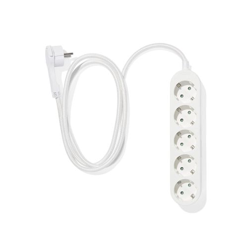 HEMA Bloc Multiprise 5 Prises 1,5m Blanc