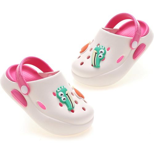 Kalanka-Enfants Sabots Et Mules Fille Garçon Respirante Pantoufles Maison Clog Chaussures De Pour Piscine De Jardin Été