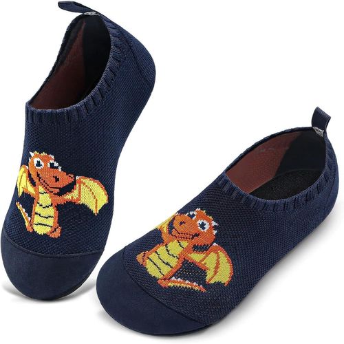 Kalanka-Chausson Enfant Pantoufle Bebe D'intérieur Antidérapantes Chaussures De Semelle Maison Pantoufle Intérieur Garcon Slipper Unisex