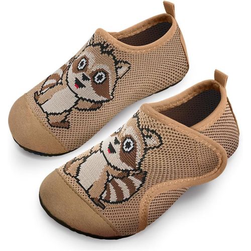 Kalanka-Chausson Enfant Pantoufle Bebe D'intérieur Antidérapantes Chaussures De Semelle Maison Pantoufle Intérieur Garcon Slipper Unisex
