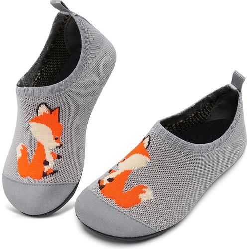 Kalanka-Chausson Enfant Pantoufle Bebe D'intérieur Antidérapantes Chaussures De Semelle Maison Pantoufle Intérieur Garcon Slipper Unisex