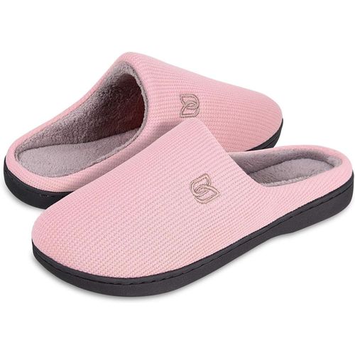 Kalanka-Chaussons D'hiver Femme Chaussons En Fausse Fourrure Confort Doux Bout Ouvert House Chaussures Laine-Peluche Mignon Slippers