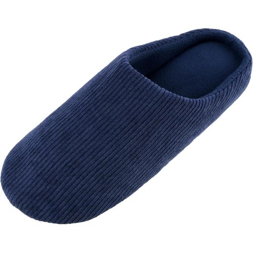 Kalanka-Pantoufles Femmes Hommes Chaussons En Mousse À Mémoire Chausson Hiver Accueil Slippers Mixte Adulte Eu36-47