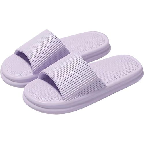 Kalanka-Femmes Hommes Chaussons De Douche Sandales De Douche Antidérapantes De Salle De Bain Unisex Slip On Pantoufles Pour La Maison Salle De Bains Intérieure Piscine