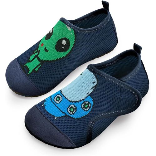 Kalanka-Chausson Enfant Pantoufle Bebe D'intérieur Antidérapantes Chaussures De Semelle Maison Pantoufle Intérieur Garcon Slipper Unisex