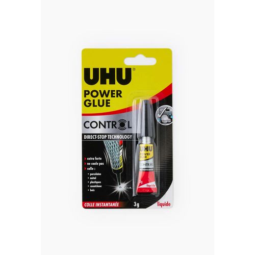 Tube colle forte Power Glue liquide, sans odeur, 3gr