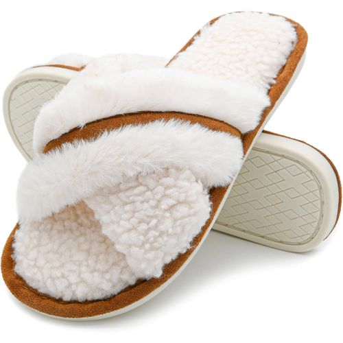 Kalanka-Chaussons Femme, Pantoufles Tongs Pour Les Femmes Antidérapantes