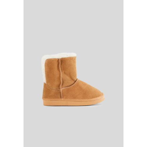 Bottines Fourrées En Cuir