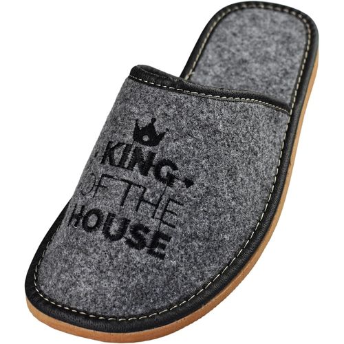 Kalanka-Chaussons Hommes | Chaussons Feutrés Hommes | Pantoufles | Feutre Slippers | Chaussons Intérieur Hommes | Chaussons Hiver Hommes