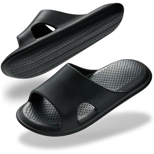 Kalanka-Claquettes Femme Chaussons Hommes Léger Antidérapant Douche Pantoufles Sandales Confortable Maison Piscine Plage Slides