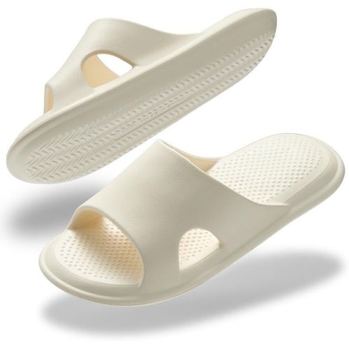 Kalanka-Claquettes Femme Chaussons Hommes Léger Antidérapant Douche Pantoufles Sandales Confortable Maison Piscine Plage Slides