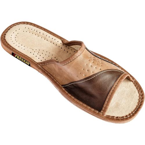 Kalanka-Chaussons Homme Cuir - Pratique Pantoufles Homme - Chaussons Cuir Adulte - Pantoufles Homme Cuir - Fabriqué À La Main Chaussures Homme